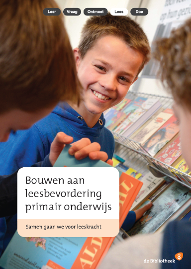 Bouwen aan leesbevordering brochure